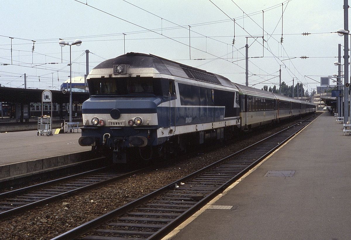 殿堂 Nゲージ SNCF 専用TRIX CC72000 ディーゼル機関車 FRET 鉄道模型 