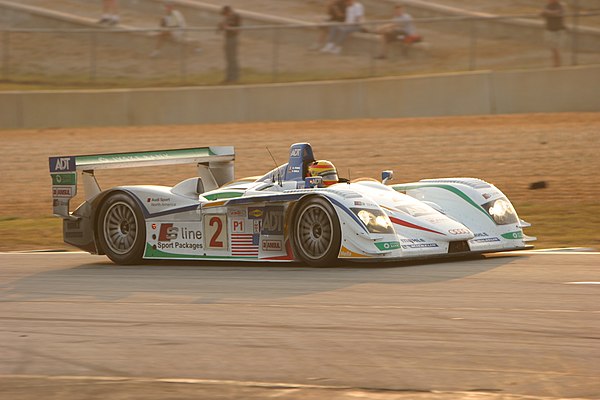 Champion Racing's Audi R8 during the 2005 Petit Le Mans.