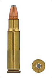 The .356 Winchester cartridge. 356 Winchester cartridge metallic.jpg