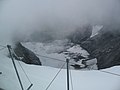 Deutsch: Mit Blick auf die Nordseite der Jungfraujoch, Schweiz English: Looking down the northern face of the Jungfraujoch, Switzerland Camera location 46° 32′ 51.5″ N, 7° 59′ 06.6″ E    View all coordinates using: OpenStreetMap