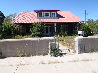 <span class="mw-page-title-main">August Holver Hilton House</span> Historic house in New Mexico, United States