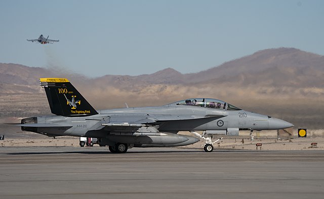 F/A-18F Super Hornet of No. 1 Squadron, February 2020