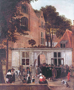 Remise de diplôme vers 1650, Rijksmuseum.