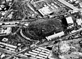 Aerial view of the Exhibition Ground and surrounding area, Brisbane, ca. 1925 (7642215614).jpg