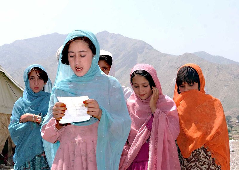 File:Afghan girls in Nangarhar-cropped.jpg