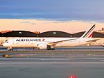 Air France Boeing 787-9 Dreamliner F-HRBA parked at JFK Airport.jpg