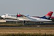 Air Serbia ATR 72-500 Belgrad Airport.jpg'de havalanıyor