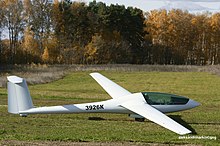 Aviastroitel AC-6 Airfield Shevlino.Russian glider AC-6 3926K (10513228445).jpg