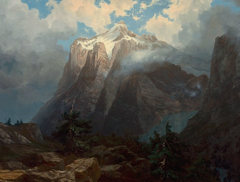 File:Albert Bierstadt - Mount Brewer from King's River Canyon, California.jpg