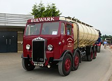 Albion CX7 8-wheel tanker 1948