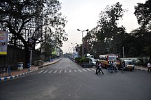 Alipore Road and AJC Bose Road crossing, Hastings Alipore Road - Hastings - Kolkata 2015-02-07 2165.JPG