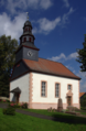 English: Protestant Church in Heidelbach Holzburger Strasse 8, Alsfeld, Hesse, Germany This is a picture of the Hessian Kulturdenkmal (cultural monument) with the ID 12504 (Wikidata)