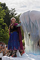 * Nomination Anna in The Snow Queen at the Disney Magic On Parade in Disneyland Paris. -- Medium69 14:18, 12 May 2016 (UTC) * Promotion The hand is a bit unsharp, but the rest looks good, IMO. --Peulle 14:38, 13 May 2016 (UTC)