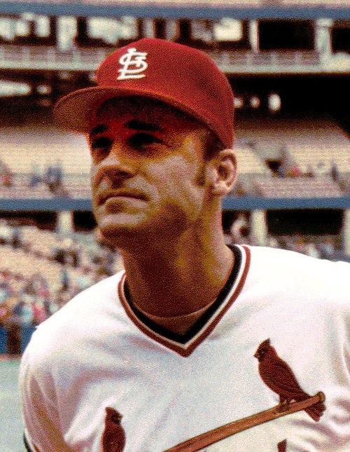 Howe with the Cardinals in 1985