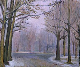 Fondation Artgate Cariplo - Bertolucci Di Vecchio Giorgina, Hiver au parc.jpg