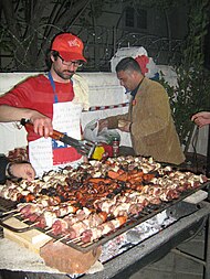 Barbecue or Asado Chileno Asado dieciochero.jpg