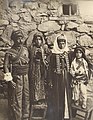 Assyria family wearing traditional clothes in 1910