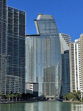 <span class="mw-page-title-main">Aston Martin Residences</span> Skyscraper in Miami