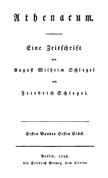 Ficheiro:Athenaeum 1798 Titel.png