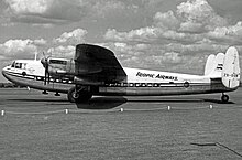 Die Avro 685 York (ZS-DGN) der Tropic Airways, die von Kurt Kaye geflogen wurde