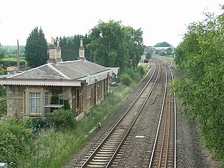 <span class="mw-page-title-main">Aynho for Deddington railway station</span> Former railway station in Northamptonshire, England