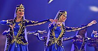 Azerbaijani dancers at Eurovision 2012.jpg