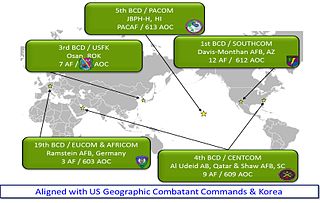 Battlefield Coordination Detachment senior United States Army liaison element of the Army Air Ground System