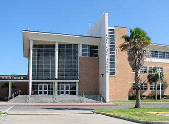 Ball High School BHSGalvEntrance.jpg