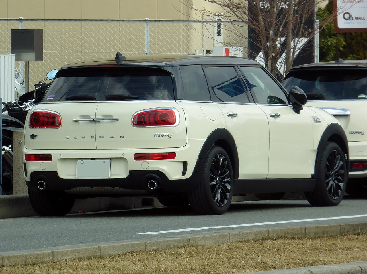 File:BMW MINI COOPER S CLUBMAN (F54) rear.jpg - Wikimedia Commons