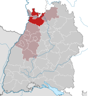Рейн-Неккар на карте