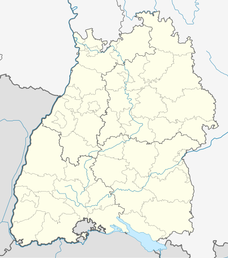 Baden Württemberg location map