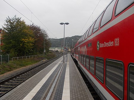 Bahnhof Meißen Triebischtal 2