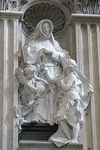 Statua sv. Madeleine Sophie Barat u Bazilici sv. Petra u Vatikanu