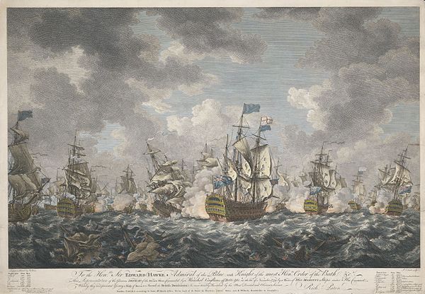 Battle of Quiberon Bay which ended the invasion plans