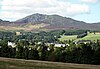 Ben Vrackie rises above Pitlochry