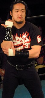 <span class="mw-page-title-main">Black Buffalo (wrestler)</span> Japanese professional wrestler