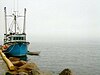 Fishing boat docked at Blanc-Sablon