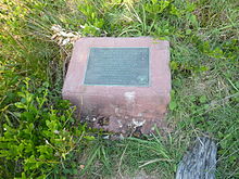 A plaque at Red Rock commemorating the Bloodrock Massacres Bloodrock Massacres Plaque.JPG