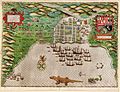 Drakes Flotte vor Santo Domingo, 1585