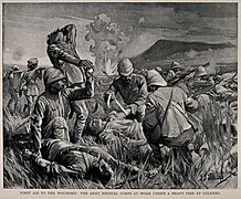 Boer War; first aid to the wounded on the battlefield at Col Wellcome V0015510.jpg