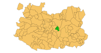 Situación del municipio dentro de la provincia