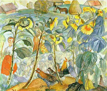 Boris Grigoriev Sunflowers.jpg