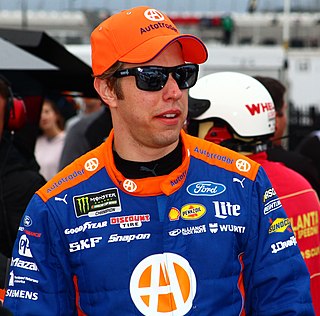 Brad Keselowski American stock car racing driver