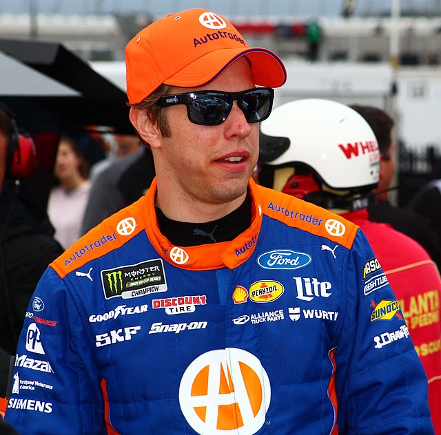 Brad Keselowski, finished second behind Elliott in the championship.