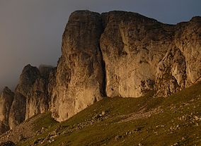 Bucegi mountains, 'on fire'.jpg