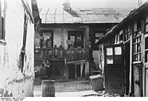 Gebäude im Ghetto Chișinău, August 1941