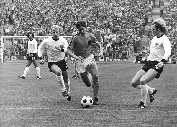 The 1974 FIFA World Cup Final on 7 July, in Munich's Olympiastadion