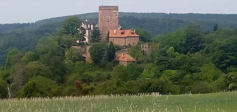 File:Burg Gamburg von oberhalb.jpg