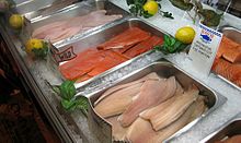 A selection of Burhop's seafood. Burhop-s-fish-seafood.jpg
