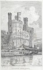 Thumbnail for File:Caernarvon Castle N. Wales.jpeg